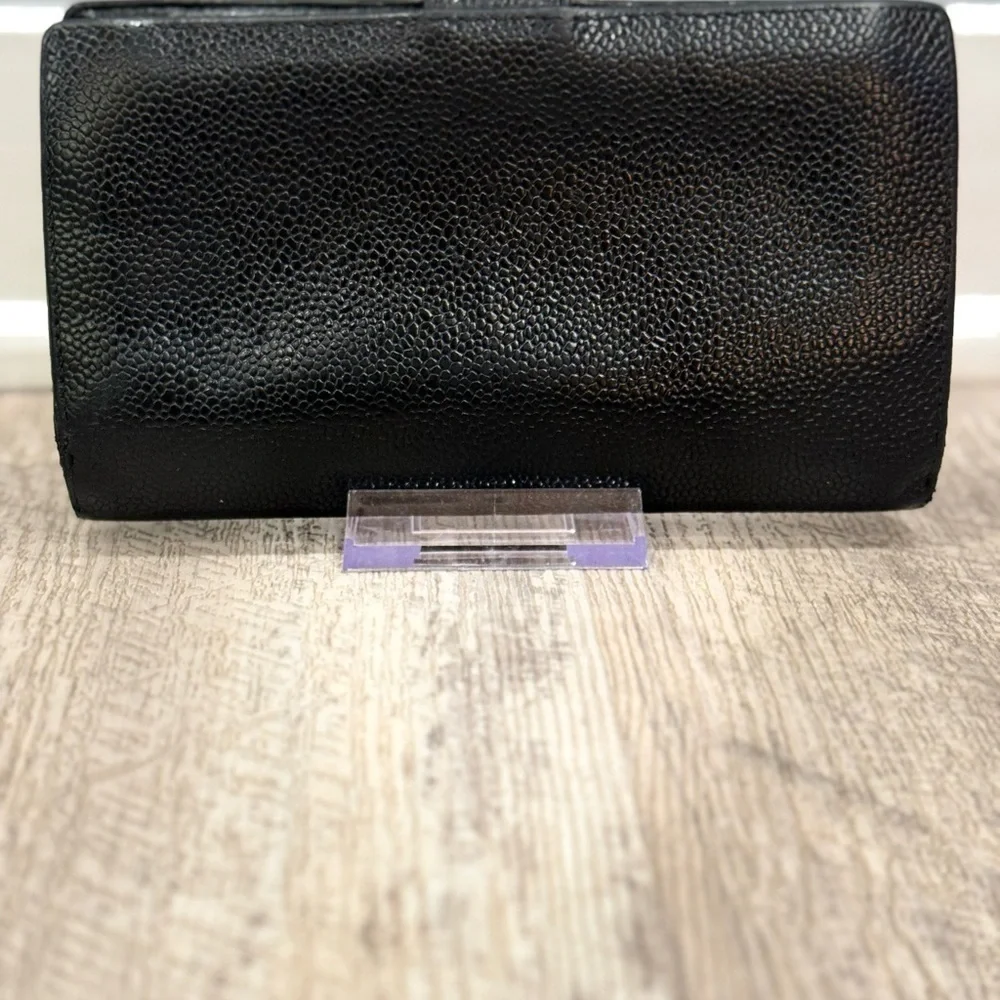 Chanel Long Wallet, Caviar Leather